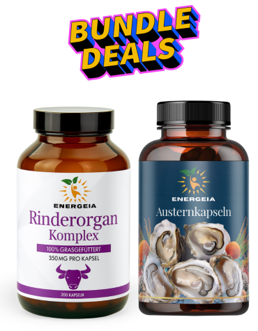 Bundle Deal: Rinderorgan-Komplex + Austernkapseln